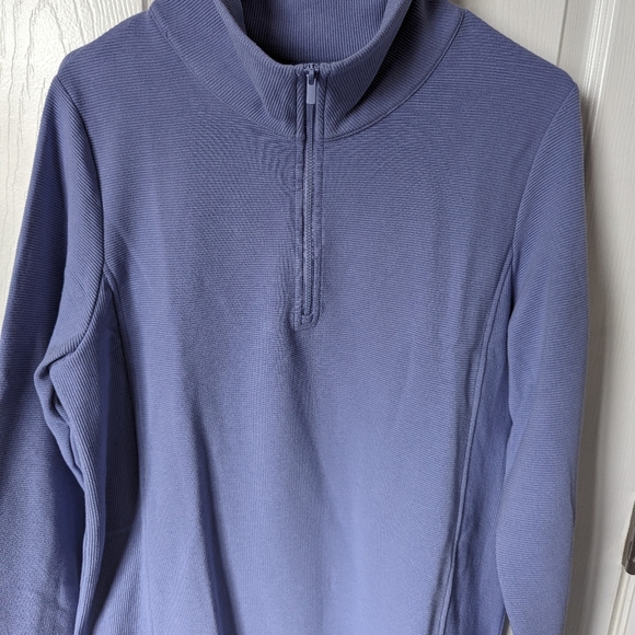 Lightweight long sleeve mock neck tunic - Picture 8 of 9